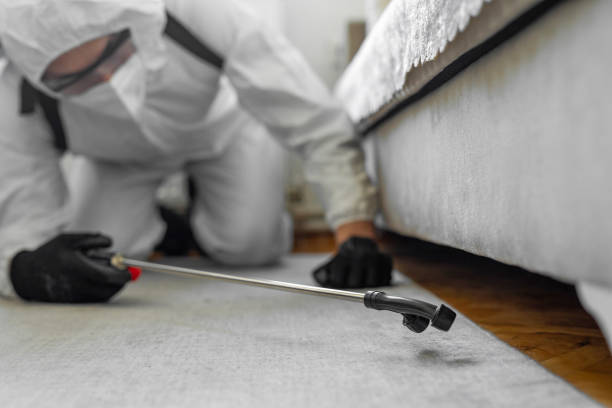 Professional Fumigation Services technician working in Heathcote, NJ